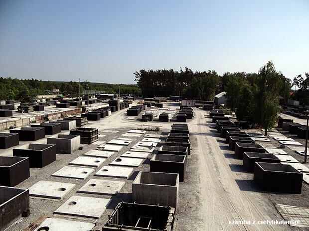 Szamba betonowe z certyfikatem Zdzieszowice - szeroki asortyment zbiorników